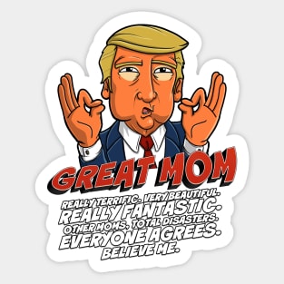 Trump Great Mom Sticker